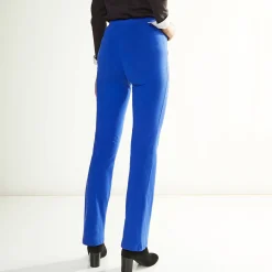 Legging<Blancheporte Effen bootcut legging, elastische taille blauw