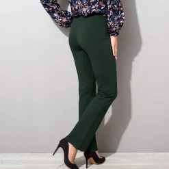 Legging<Blancheporte Effen bootcut legging, elastische taille dennengroen