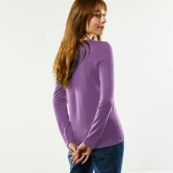 Trui En Vest<Blancheporte Effen cardigan met kasjmiertouch parma