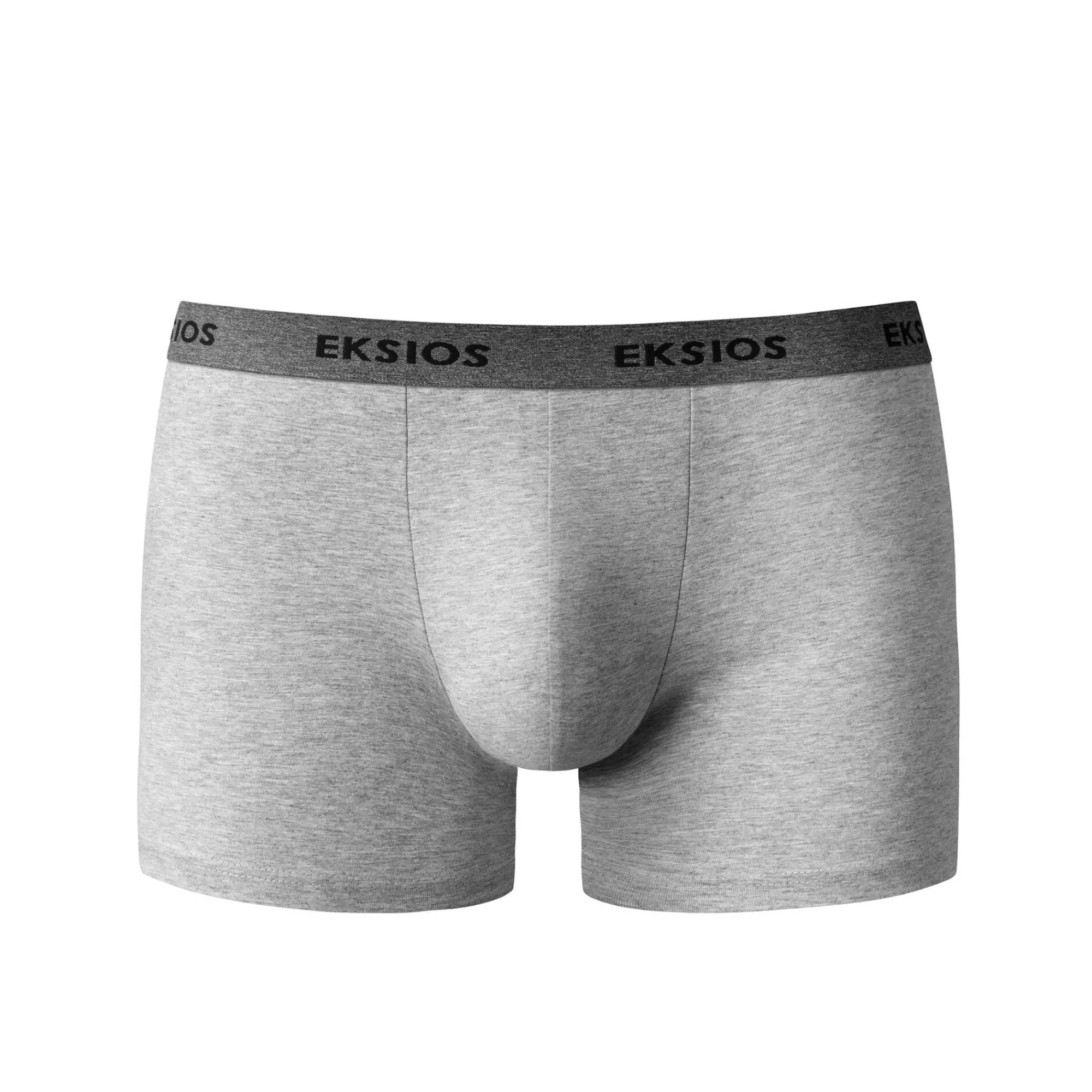 Ondergoed<Blancheporte Effen, halflange shorty - set van 3 zwart + grijsblauw + chinégrijs