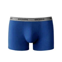 Ondergoed<Blancheporte Effen, halflange shorty - set van 3 grijs + blauw + groen
