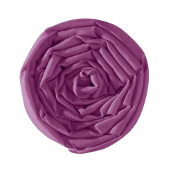 Hoeslaken<Colombine Effen hoeslaken in flanel voor gelede bedbodem, hoeken van 26 cm pruim