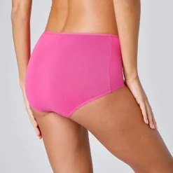 Slip En Shorty<Blancheporte Effen maxislip in stretchkatoen - Set van 10 fel