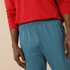Pyjama En Kamerjas<Blancheporte Effen pyjamabroek grijsblauw