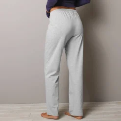 Pyjama<Blancheporte Effen pyjamabroek Estrella - katoen chiné grijs