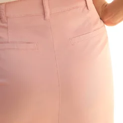 Rok<Blancheporte Effen rechte rok, in twill rozenhout