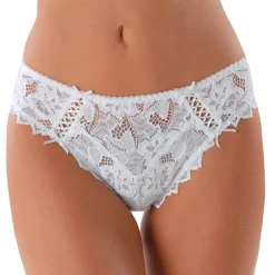 Slip En Shorty<Sans Complexe Effen slip in kant Arum wit
