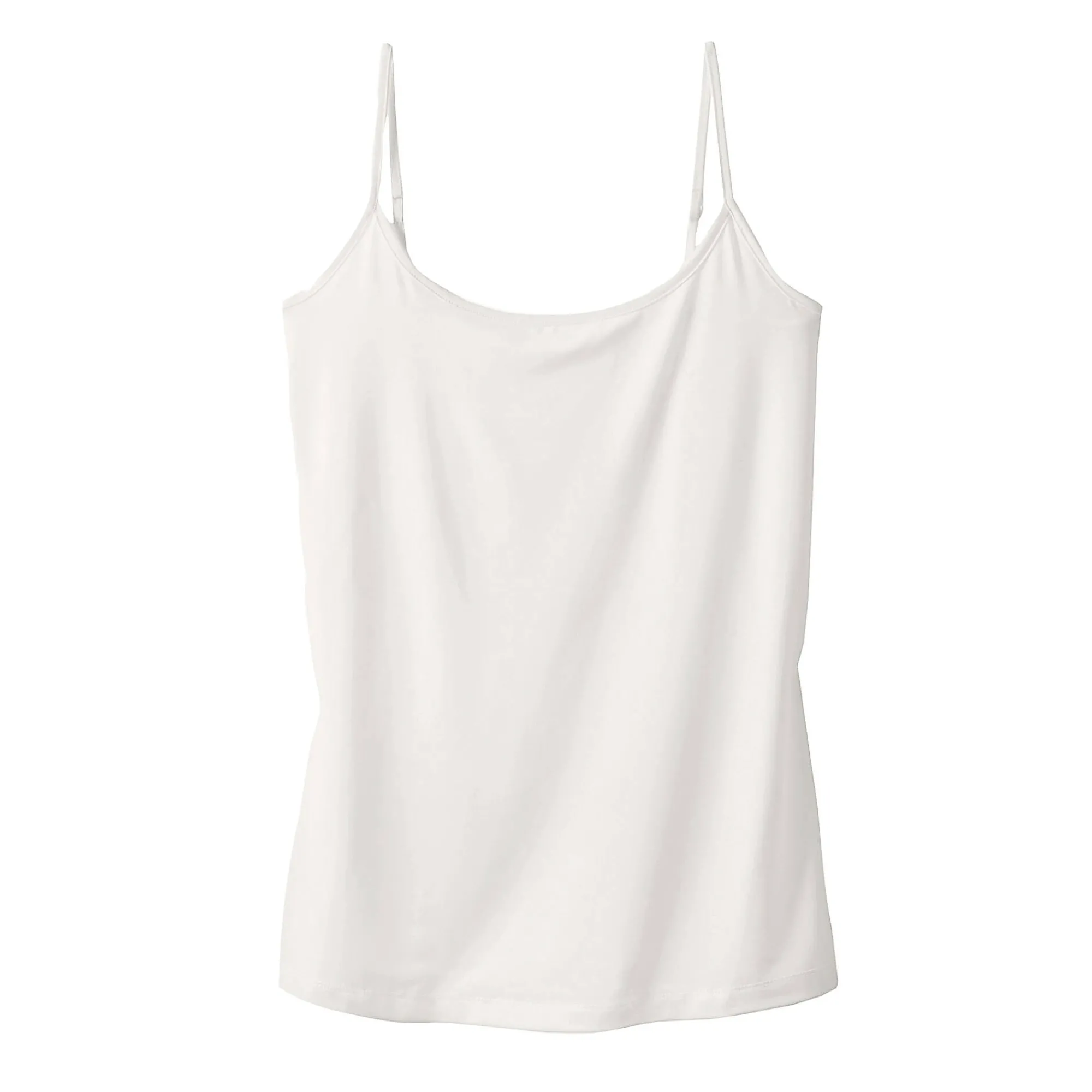 T-Shirt En Topje<Lora Zellini Effen topje met fijne bandjes ivoorkleur