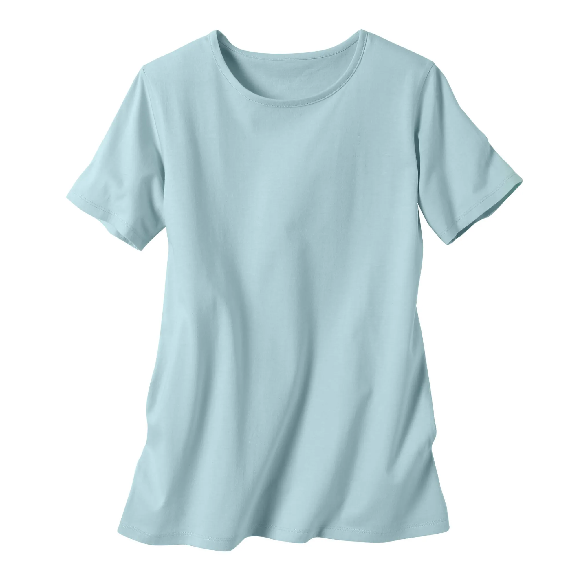 T-Shirt En Topje<Blancheporte Effen T-shirt met korte mouwen aqua