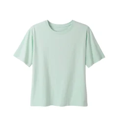 T-Shirt En Topje<Blancheporte Effen T-shirt met korte mouwen, kleine lengtes grijsgroen