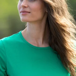 T-Shirt En Topje<Blancheporte Effen T-shirt met lange mouwen muntgroen