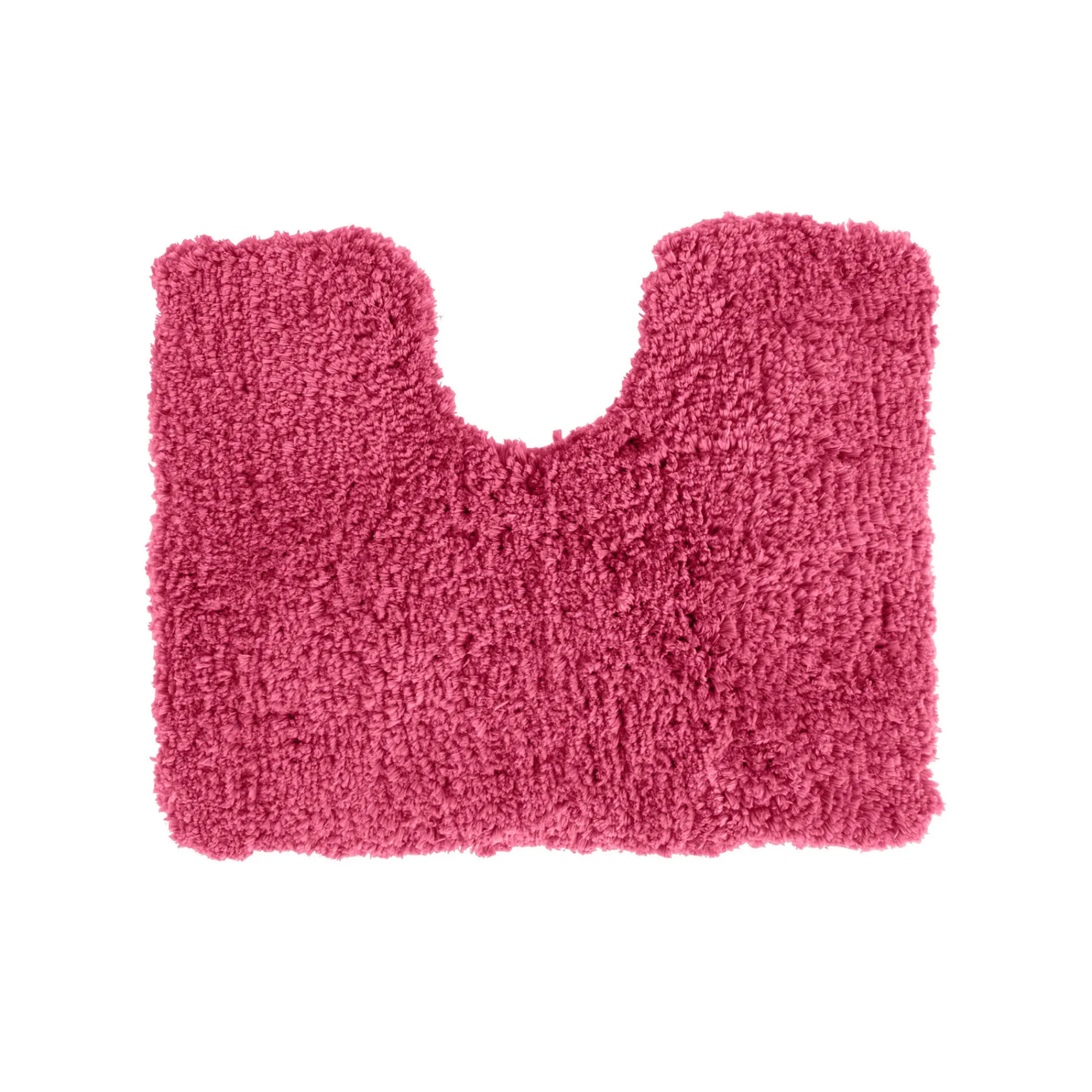 Badmatje<Blancheporte Effen, zacht badtapijtje in microvezel framboos