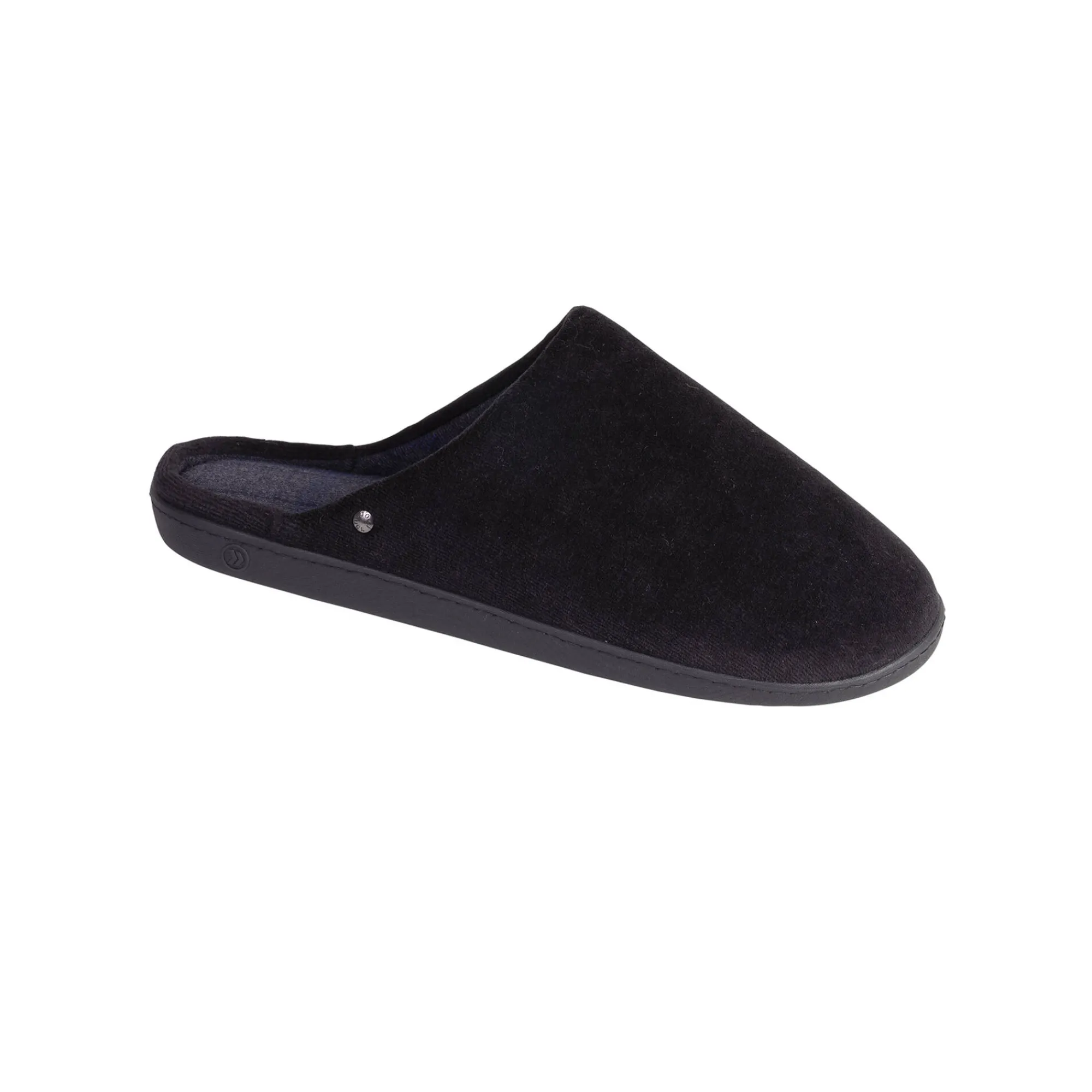 Schoenen|Schoenen Heren<Isotoner Ergonomische muiltjes in velours zwart