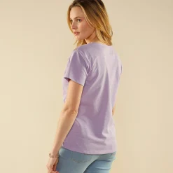 T-Shirt En Topje<Blancheporte Fantasie T-shirt met macramé parma