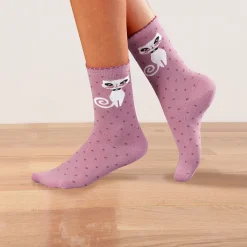 Panty’s, Kniekousen En Sokken<Blancheporte Fantasiesokken - set van 3 paar roze set