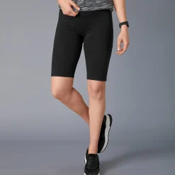 Legging|Broek<Blancheporte Fietsbroek in biokatoen zwart