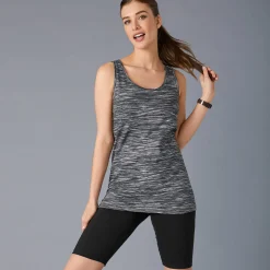 Legging|Broek<Blancheporte Fietsbroek in biokatoen zwart