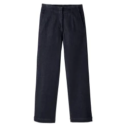 Jeans|Broek<Blancheporte Flare jeans, hoge taille dark blue