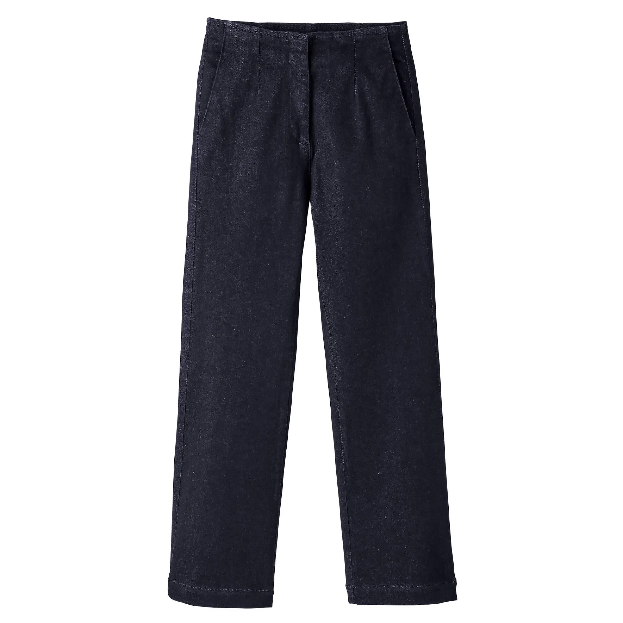 Jeans|Broek<Blancheporte Flare jeans, hoge taille dark blue