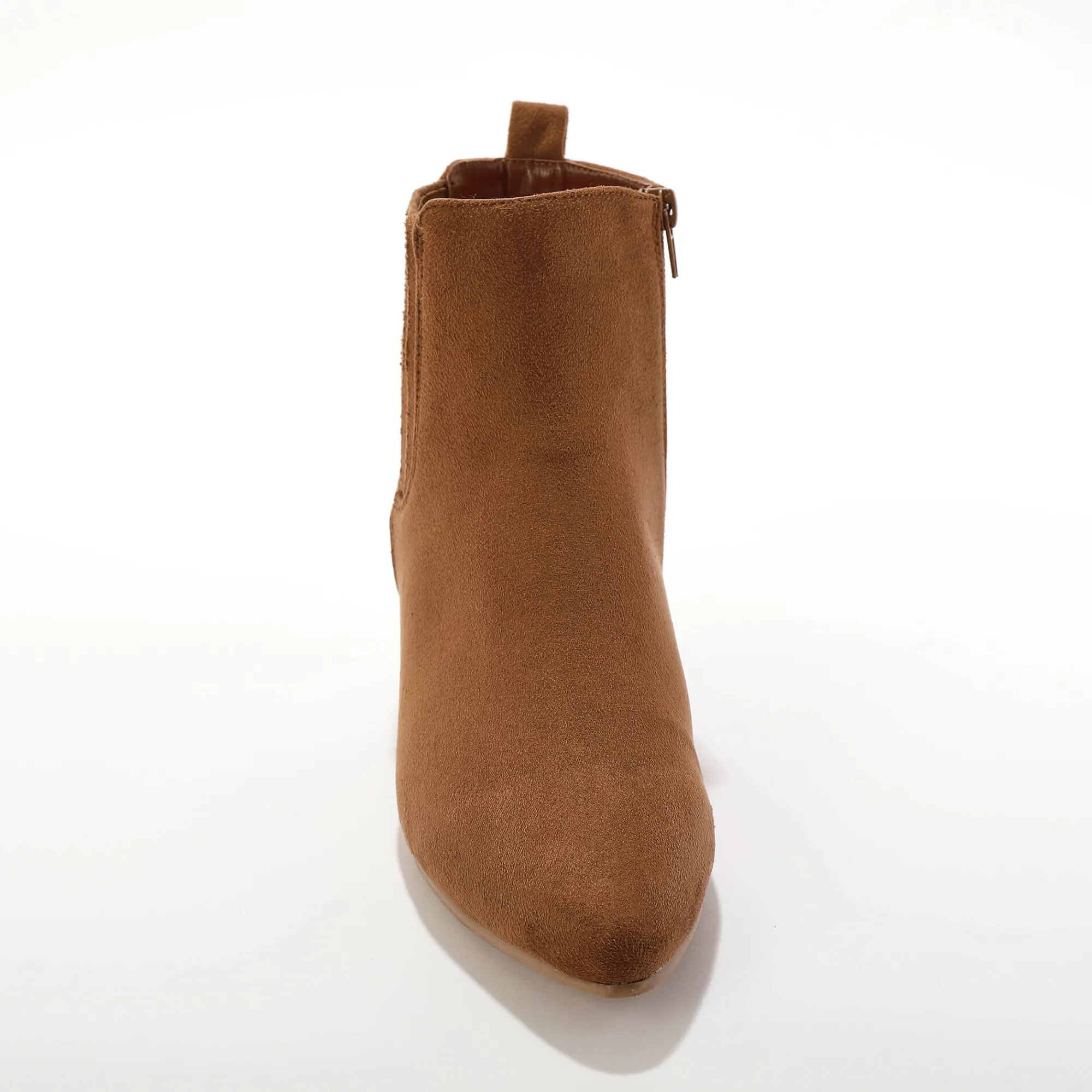 Feestelijke Schoenen|Bottines En Boots<Blancheporte Folk' boots met hak karamel