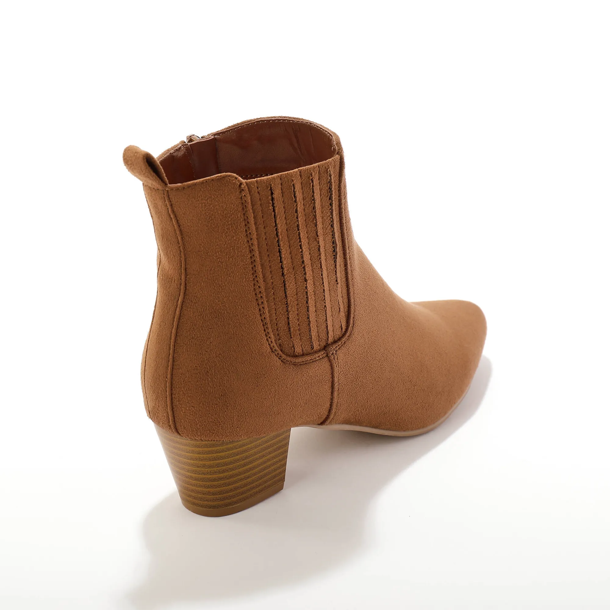 Feestelijke Schoenen|Bottines En Boots<Blancheporte Folk' boots met hak karamel