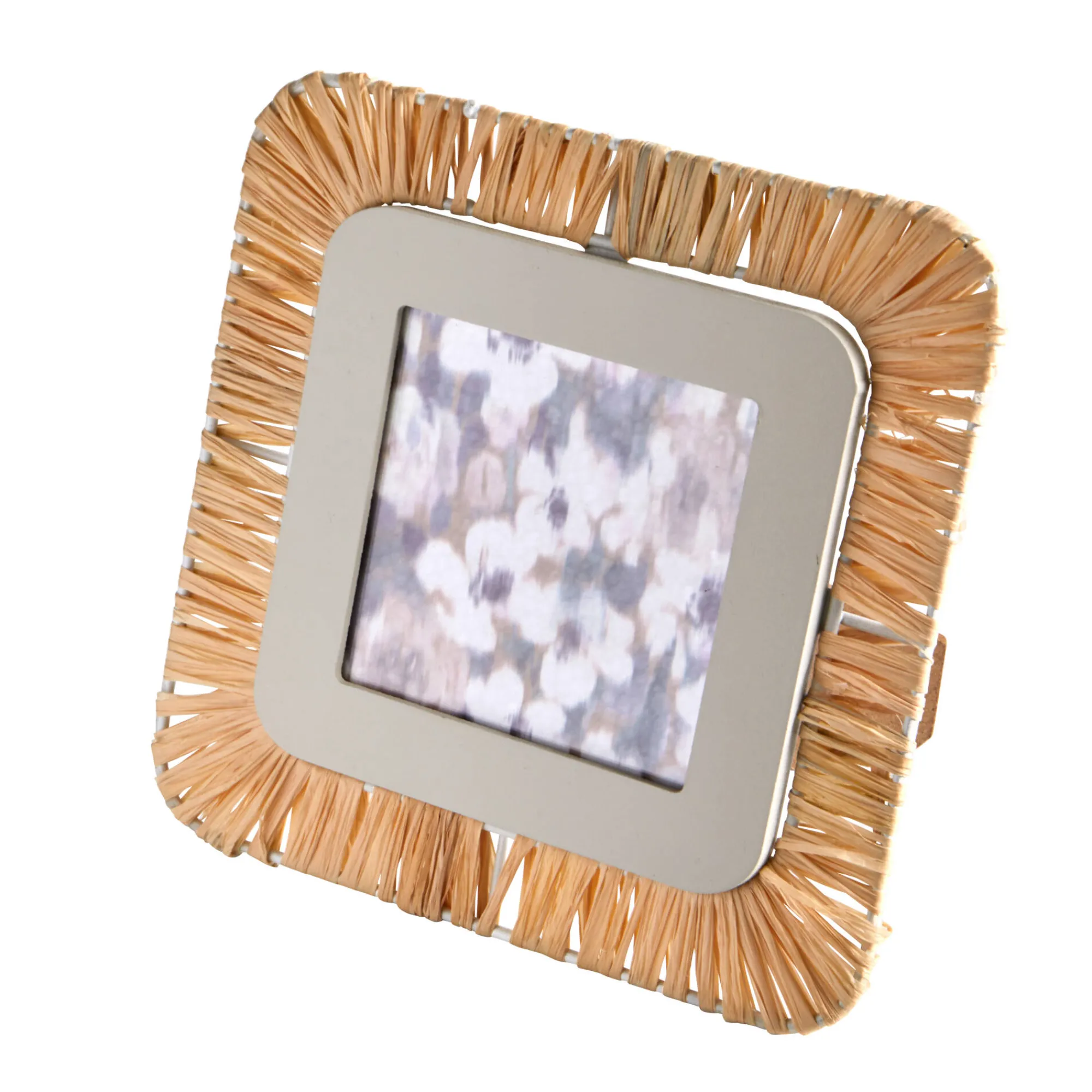 Decoratieartikel<Blancheporte Fotokader in raffia naturel