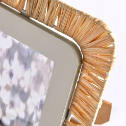 Decoratieartikel<Blancheporte Fotokader in raffia naturel