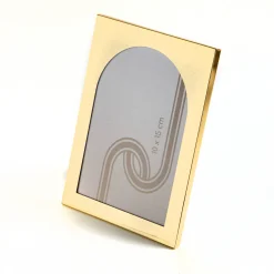 Feestdecoratie|Decoratieartikel<Blancheporte Fotokader van metaal goudkleurig