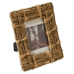 Decoratieartikel<Blancheporte Fotolijst met koord, 10x15 cm naturel