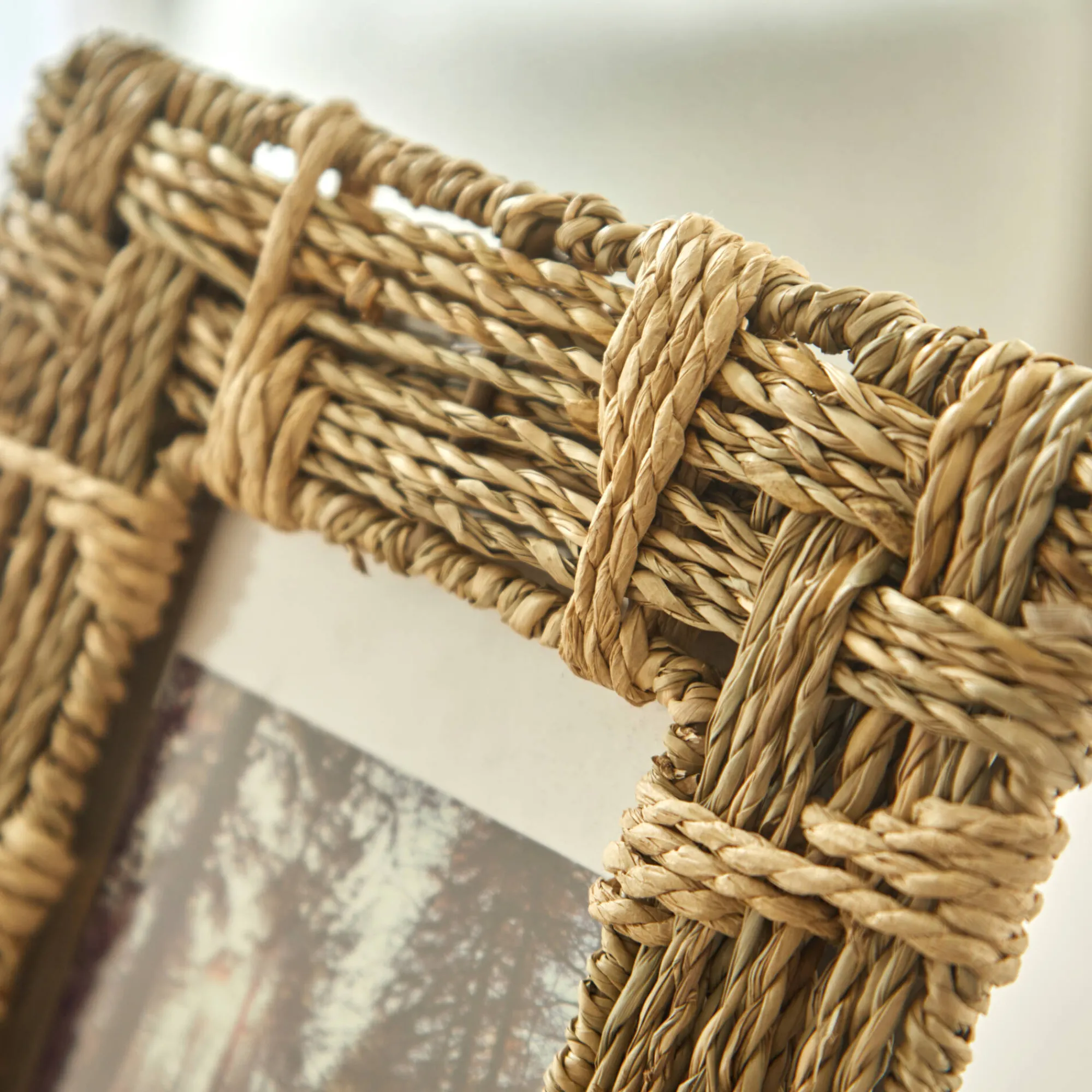 Decoratieartikel<Blancheporte Fotolijst met koord, 10x15 cm naturel