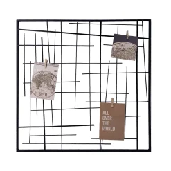 Decoratieartikel<Blancheporte Fotowand in metaaldraad zwart