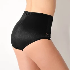 Slip En Shorty<Confidence Lingerie Gaineslip in glanstricot en kant Avila - set van 2 wit + zwart