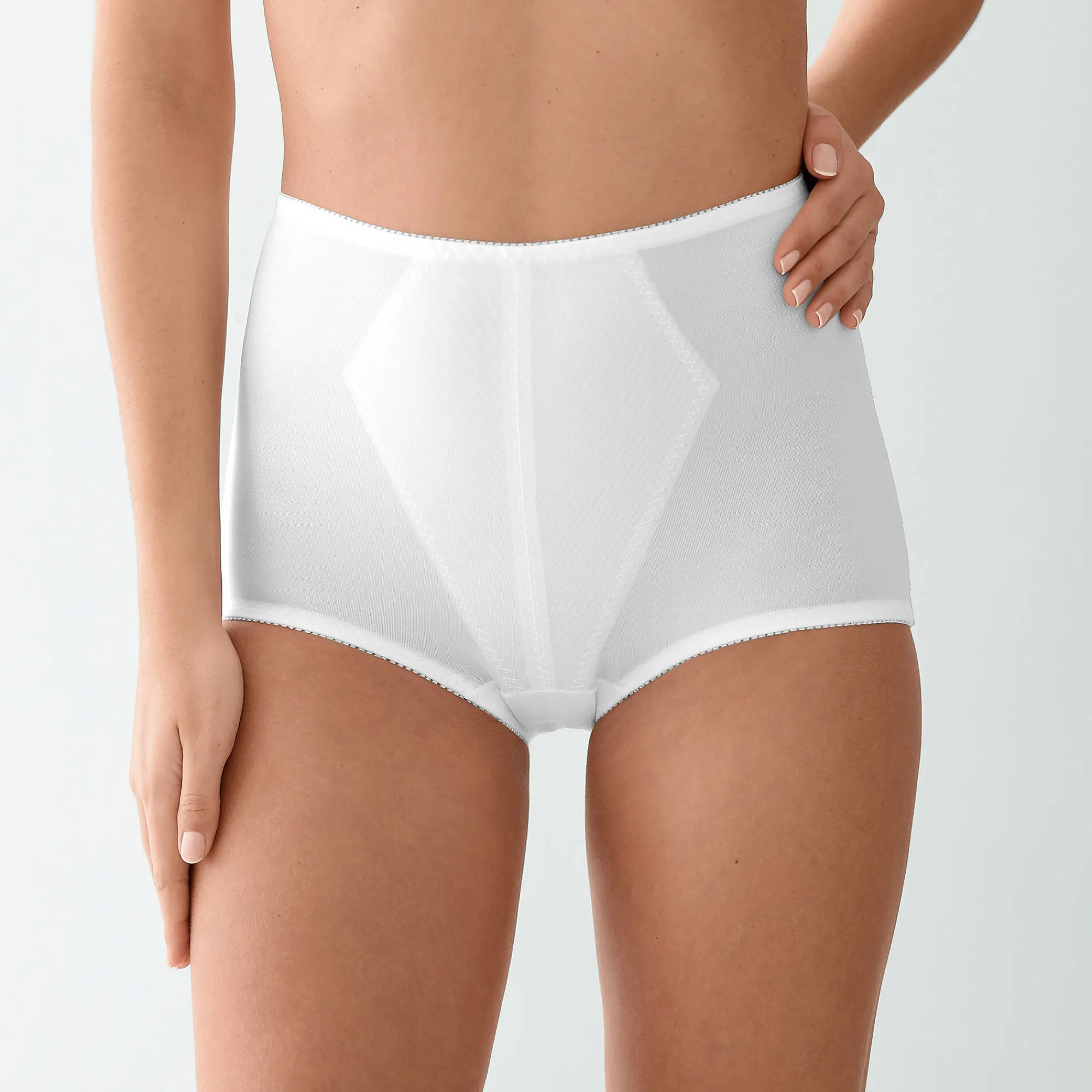 Slip En Shorty<Blancheporte Gaineslip intense steun - set van 2 wit