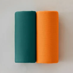 Beha<Confidence Lingerie Geborduurde beugelbeha in microvezel Sienne - set van 2 groen + oranje