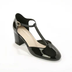 Feestelijke Schoenen|Pumps<Blancheporte Gelakte saloméschoenen met hak zwart