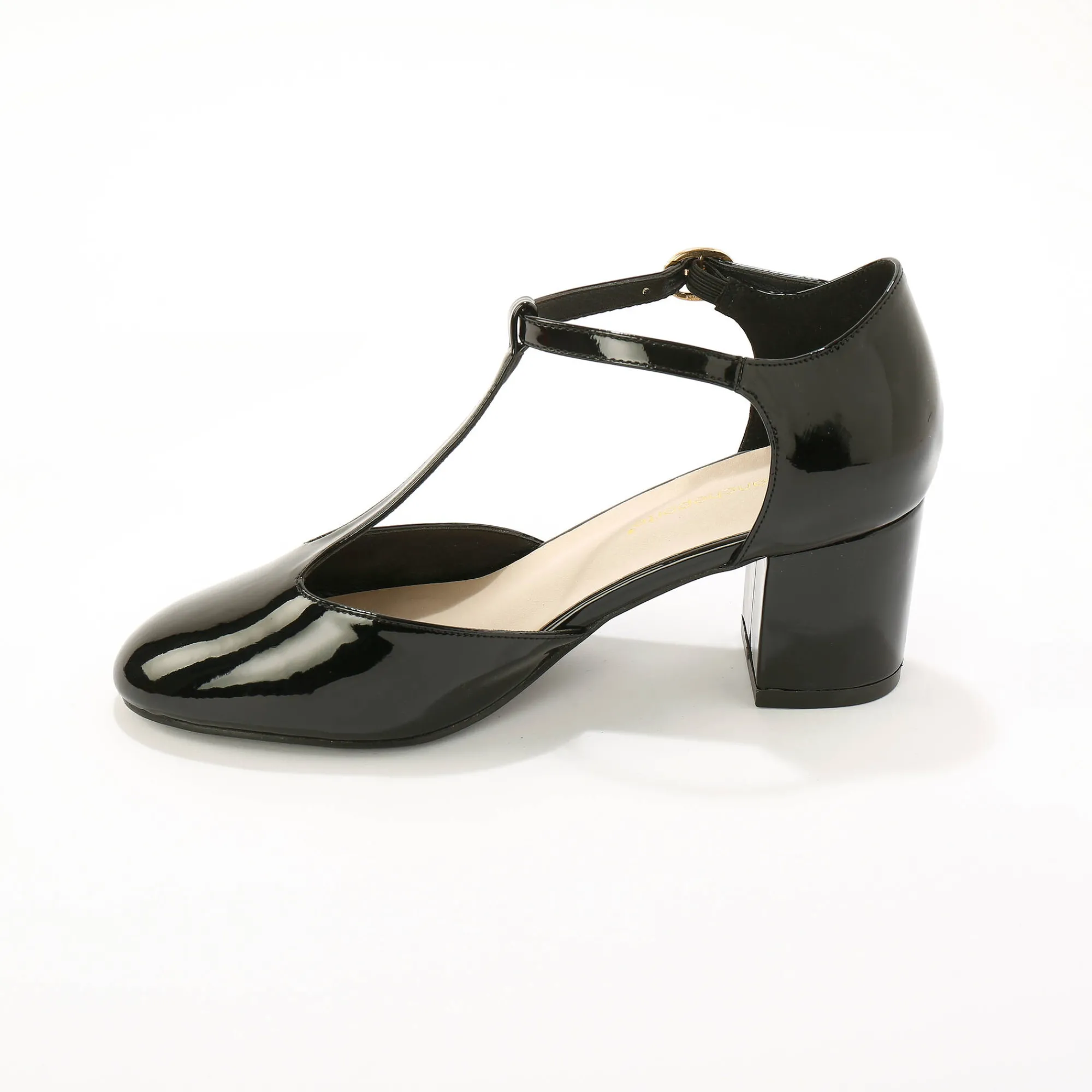 Feestelijke Schoenen|Pumps<Blancheporte Gelakte saloméschoenen met hak zwart