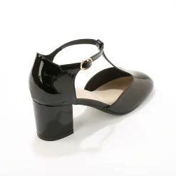 Feestelijke Schoenen|Pumps<Blancheporte Gelakte saloméschoenen met hak zwart