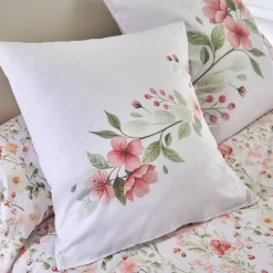 Deken En Bedsprei|Deken, Boutis En Bedsprei<Blancheporte Gematelasseerde bedsprei Eglantine, met bloemenprint roze