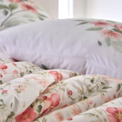 Deken En Bedsprei|Deken, Boutis En Bedsprei<Blancheporte Gematelasseerde bedsprei Eglantine, met bloemenprint roze