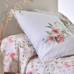 Deken En Bedsprei|Deken, Boutis En Bedsprei<Blancheporte Gematelasseerde bedsprei Eglantine, met bloemenprint roze