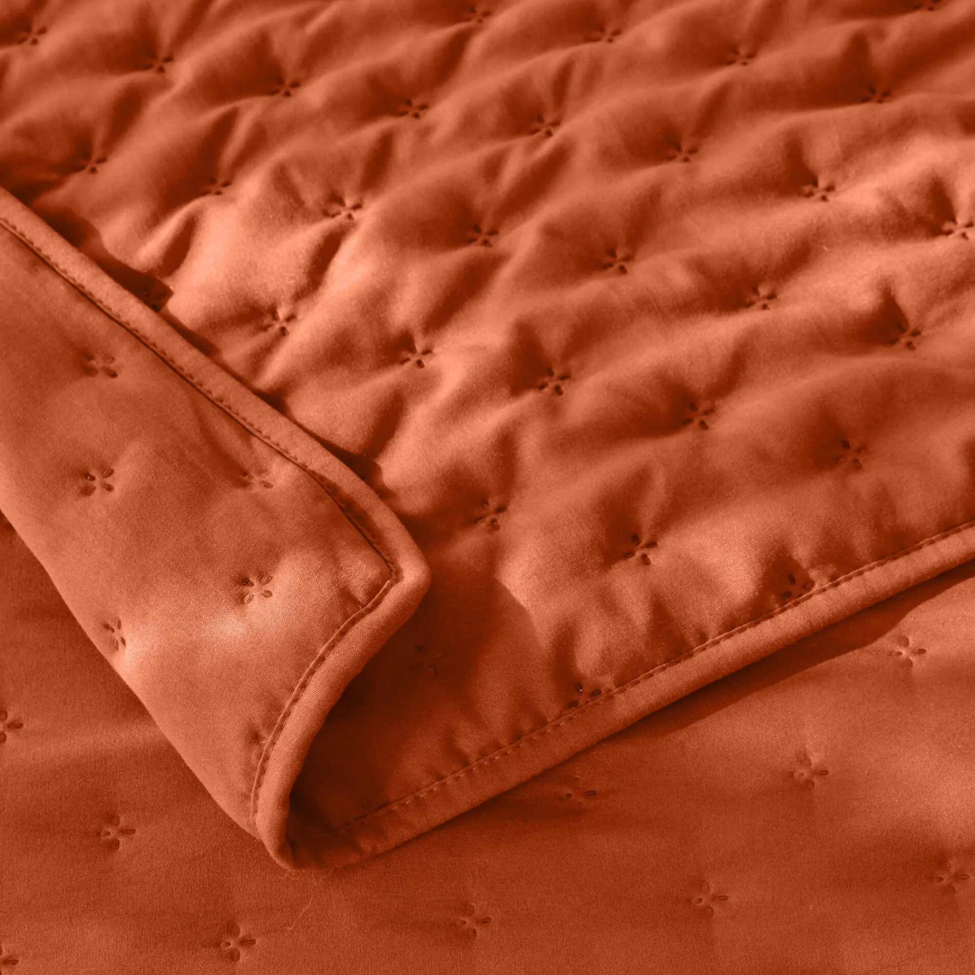 Deken En Bedsprei|Deken, Boutis En Bedsprei<Blancheporte Gematelasseerde deken - microvezel terracotta