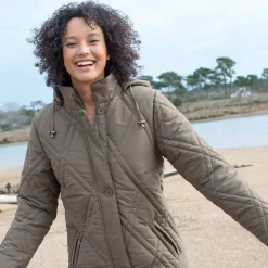Parka En Donsjas<Blancheporte Gematelasseerde parka in microvezel havanna