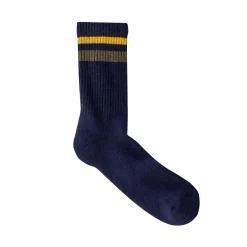 Ondergoed<Blancheporte Geribbelde sokken - set van 3 paar kaki