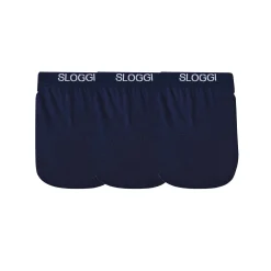 Ondergoed<Sloggi Gesloten midislip - set van 3 marine
