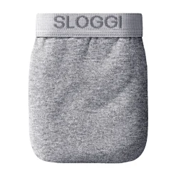 Ondergoed<Sloggi Gesloten slip in midimodel chiné grijs