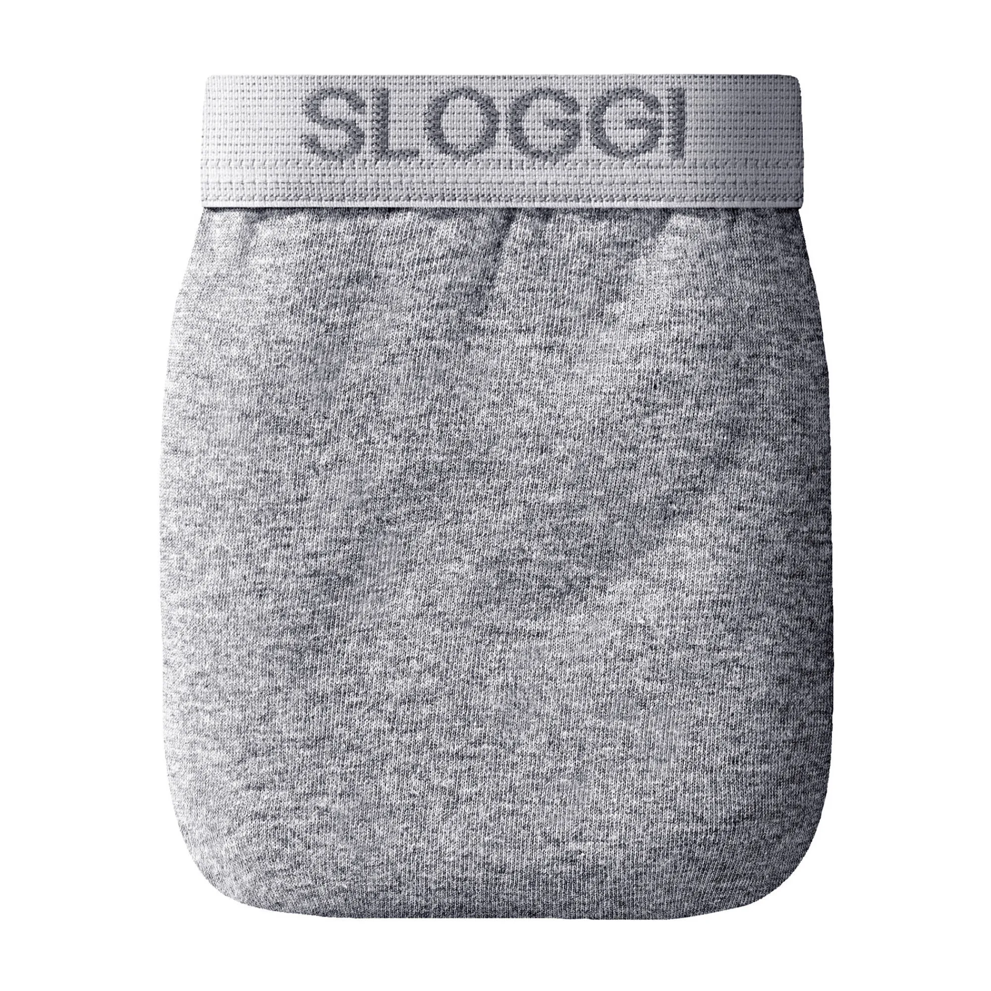 Ondergoed<Sloggi Gesloten slip in midimodel chiné grijs
