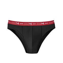 Ondergoed<Dim Gesloten slip met lage taille - set van 3 zwart + rood + grijs