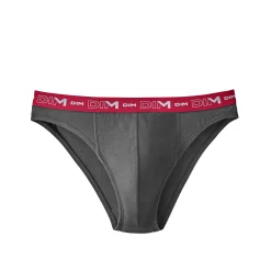 Ondergoed<Dim Gesloten slip met lage taille - set van 3 zwart + rood + grijs