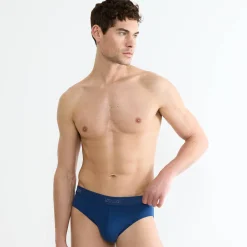 Ondergoed<Sloggi Gesloten slip ® Base - set van 2 blauw + grijs
