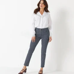 Jeans<Blancheporte Gestreepte 7/8-jeans dark blue